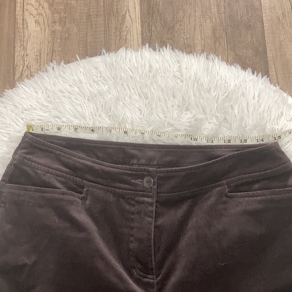Eileen Fisher straight leg Velvet Suede Pants/Jeans Size Petite Small - Picture 5 of 6